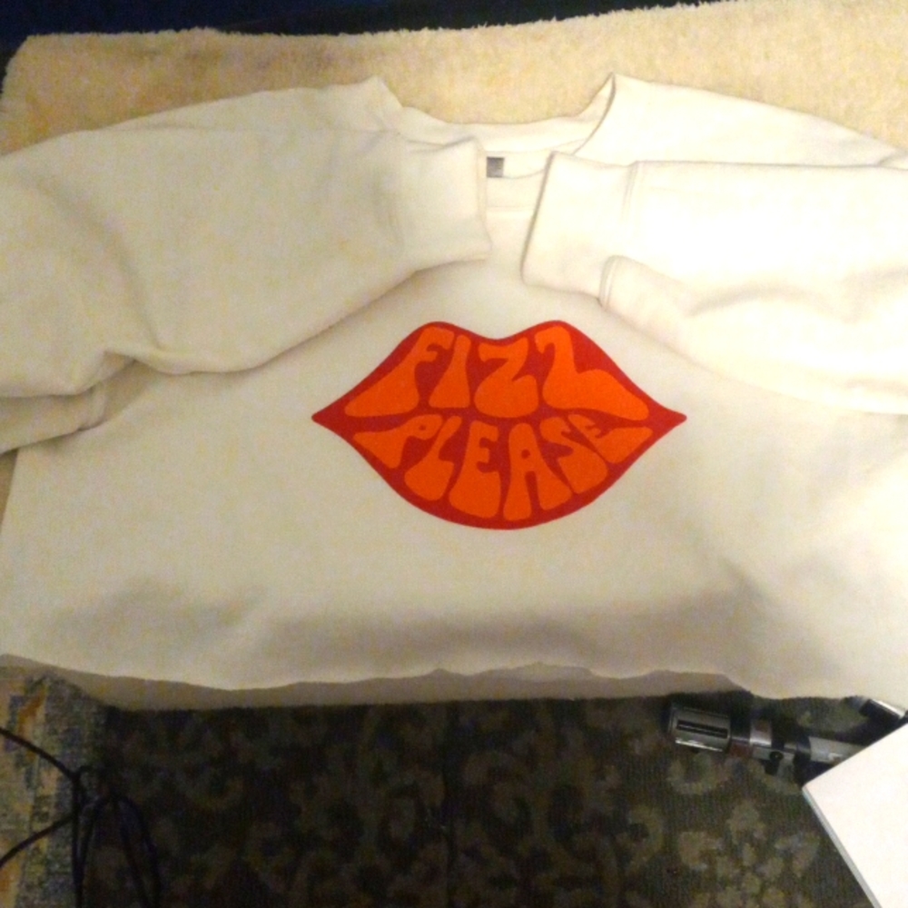 White funky crop top